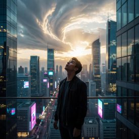 in awe